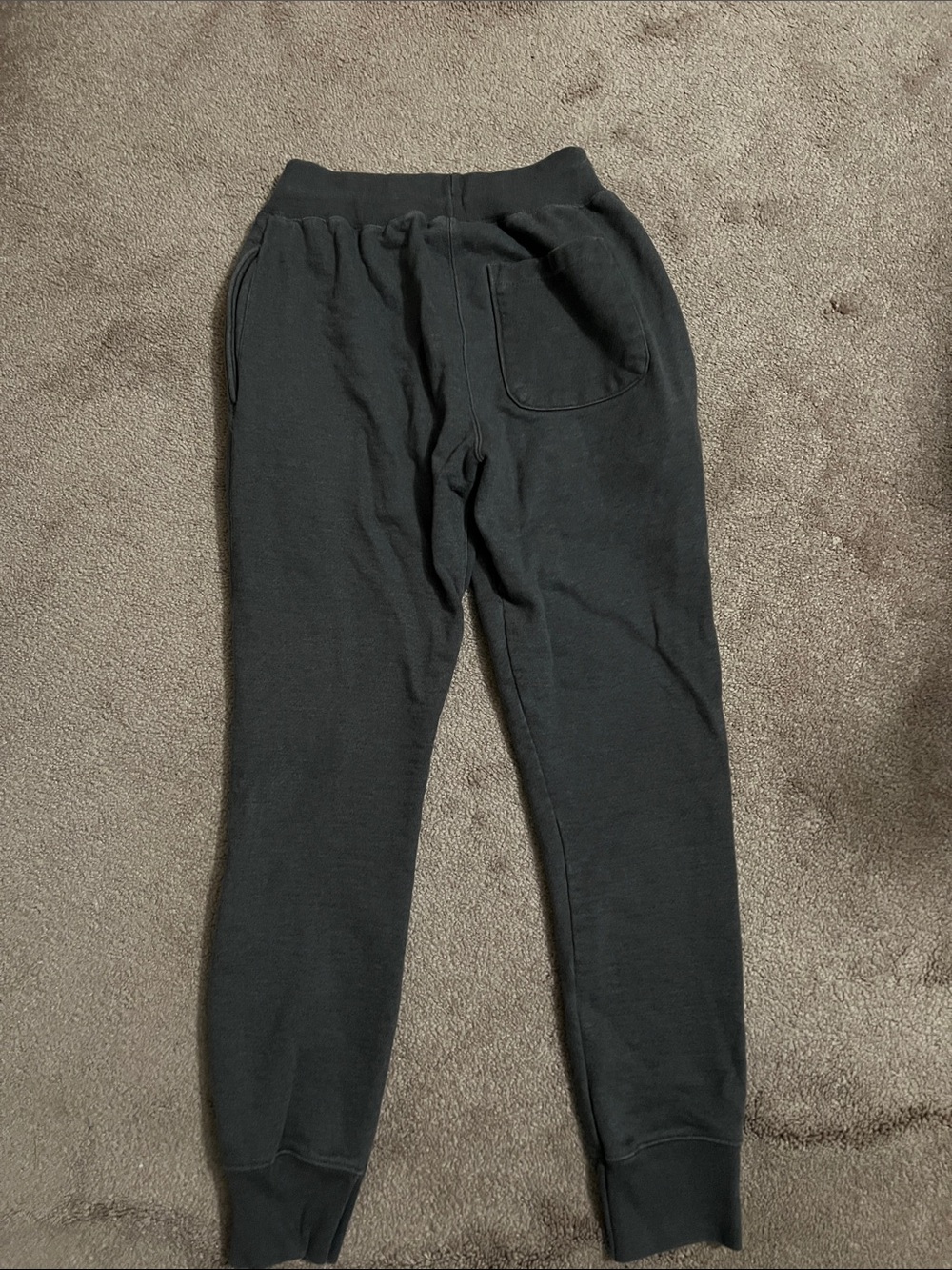 Men’s reverse weave charcoal gray champion sweatpants joggers - Picture 4 of 5